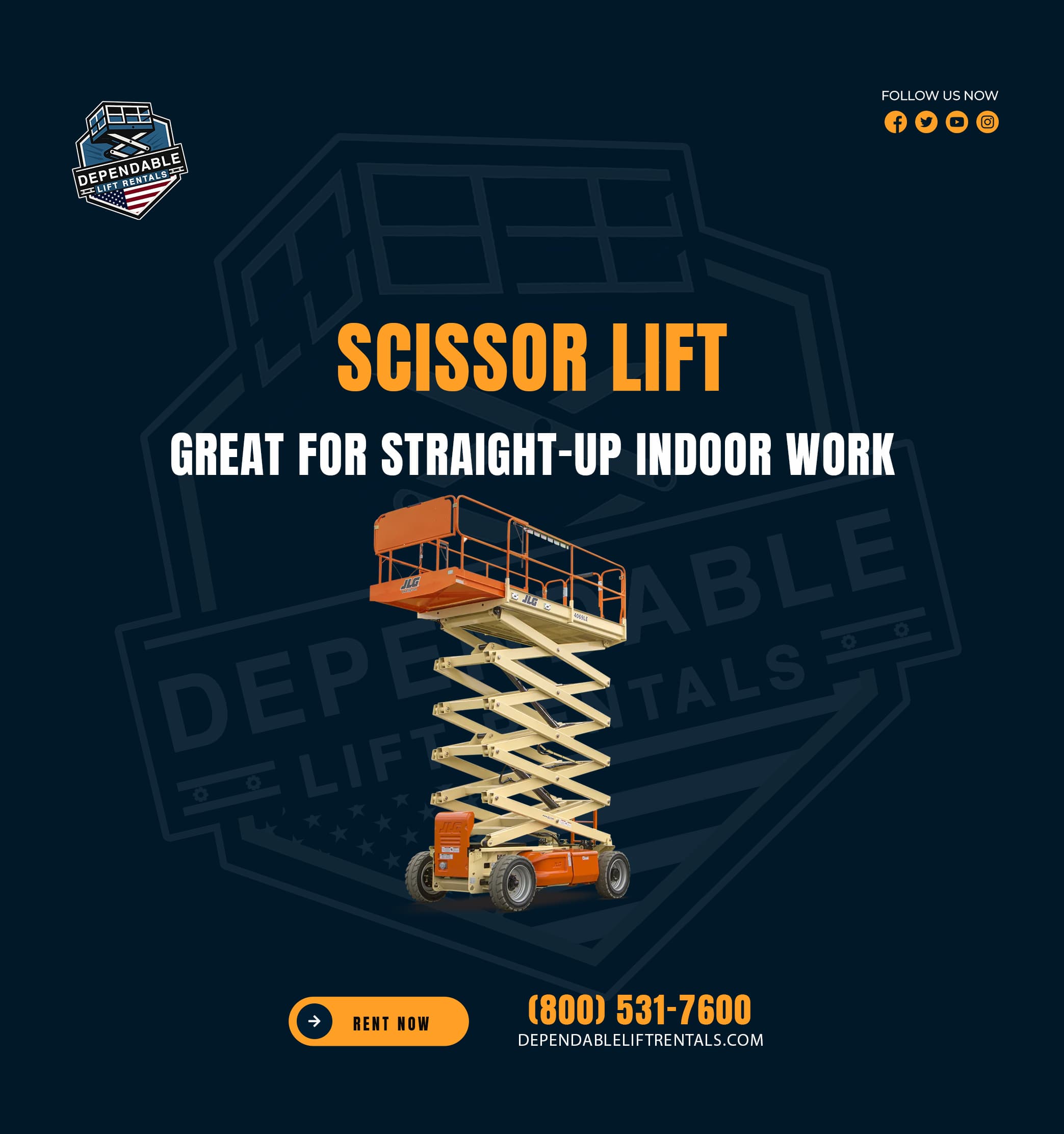 Scissor Lift Delivery Made Easy – Rent with Dependable Lift Rentals